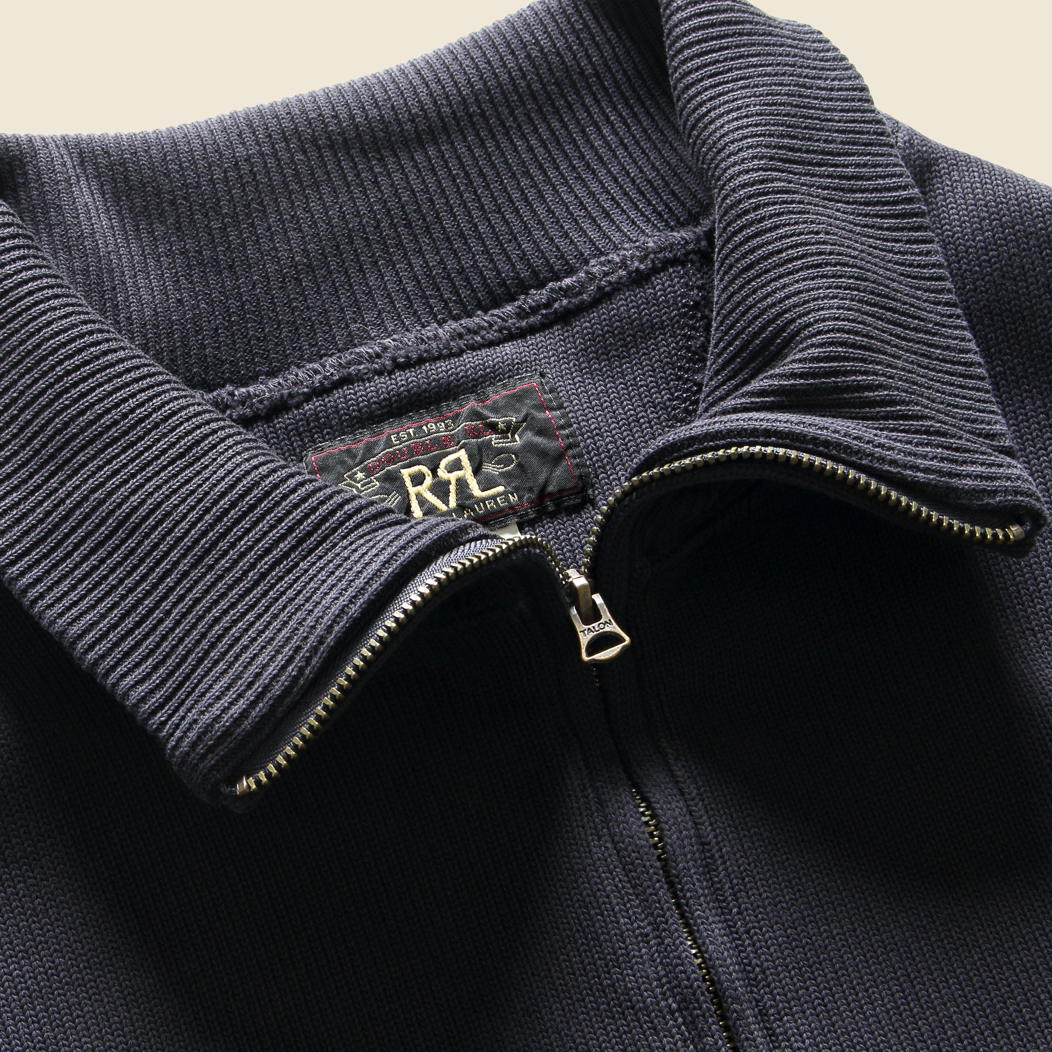 Finn Pullover - Navy - RRL - STAG Provisions - Tops - Fleece / Sweatshirt