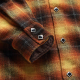 Jesse Sport Shirt - Orange - RRL - STAG Provisions - Tops - L/S Woven - Plaid