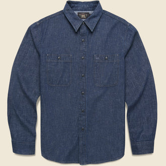 Craftsman Denim Workshirt - Indigo Rinse