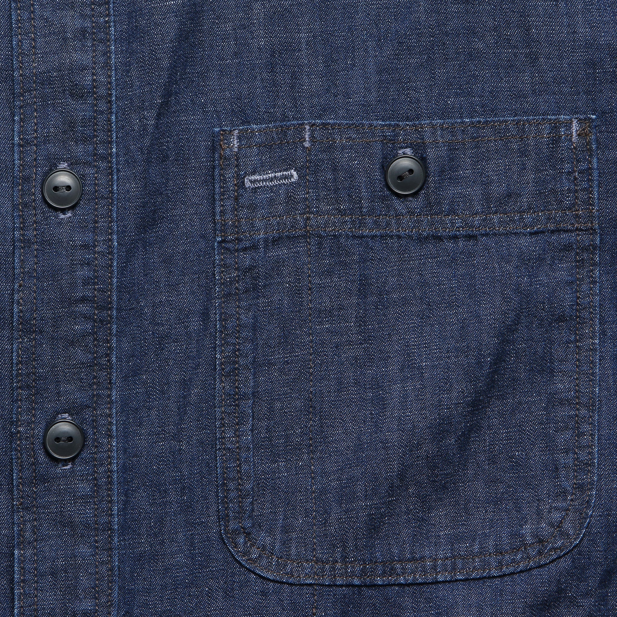 
                          Craftsman Denim Workshirt - Indigo Rinse
                        