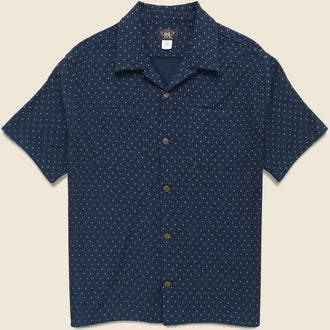 Harold Camp Shirt - Indigo