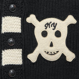 Skull Shawl Cardigan - Black - RRL - STAG Provisions - Tops - Sweater