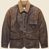 Libby Moto Jacket - Brown - RRL - STAG Provisions - Outerwear - Coat / Jacket