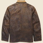 Libby Moto Jacket - Brown - RRL - STAG Provisions - Outerwear - Coat / Jacket