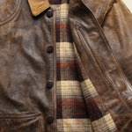 Libby Moto Jacket - Brown - RRL - STAG Provisions - Outerwear - Coat / Jacket