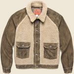 Denim Grizzly Jacket - Brown - RRL - STAG Provisions - Outerwear - Coat / Jacket