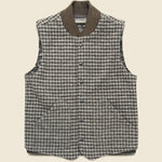 Jacquard Glen Vest - Black - RRL - STAG Provisions - Outerwear - Vest