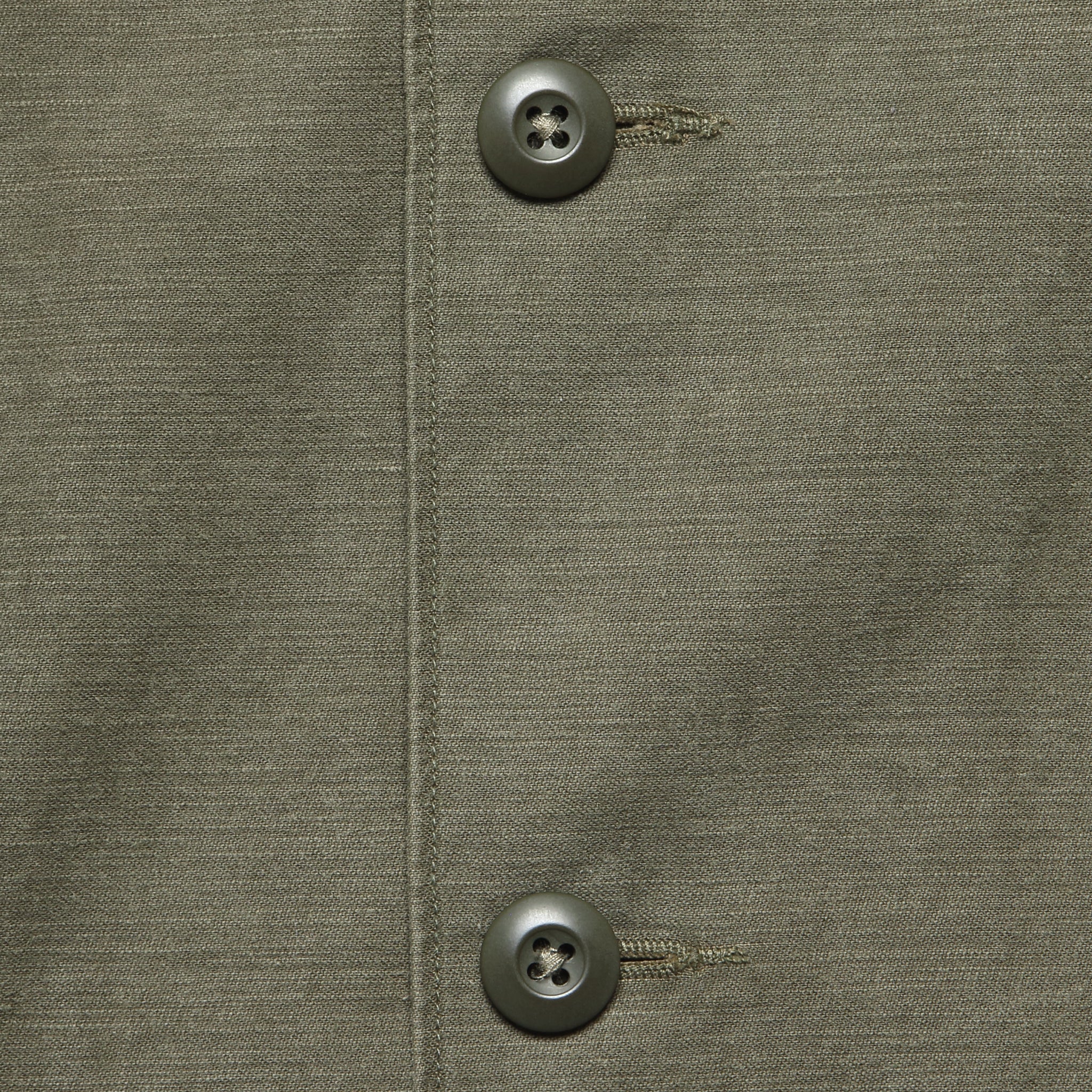 
                          Reverse Sateen Overshirt - Olive - RRL - STAG Provisions - Tops - L/S Woven - Overshirt
                        