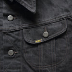 Lot 271 Trucker Jacket - Worn In Black - RRL - STAG Provisions - Outerwear - Coat / Jacket