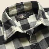 Matlock Workshirt - Black/Cream - RRL - STAG Provisions - Tops - L/S Woven - Plaid