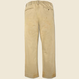 Repaired Field Chino - Military Khaki - RRL - STAG Provisions - Pants - Twill