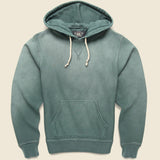 Pullover Hoodie - Green - RRL - STAG Provisions - Tops - Fleece / Sweatshirt