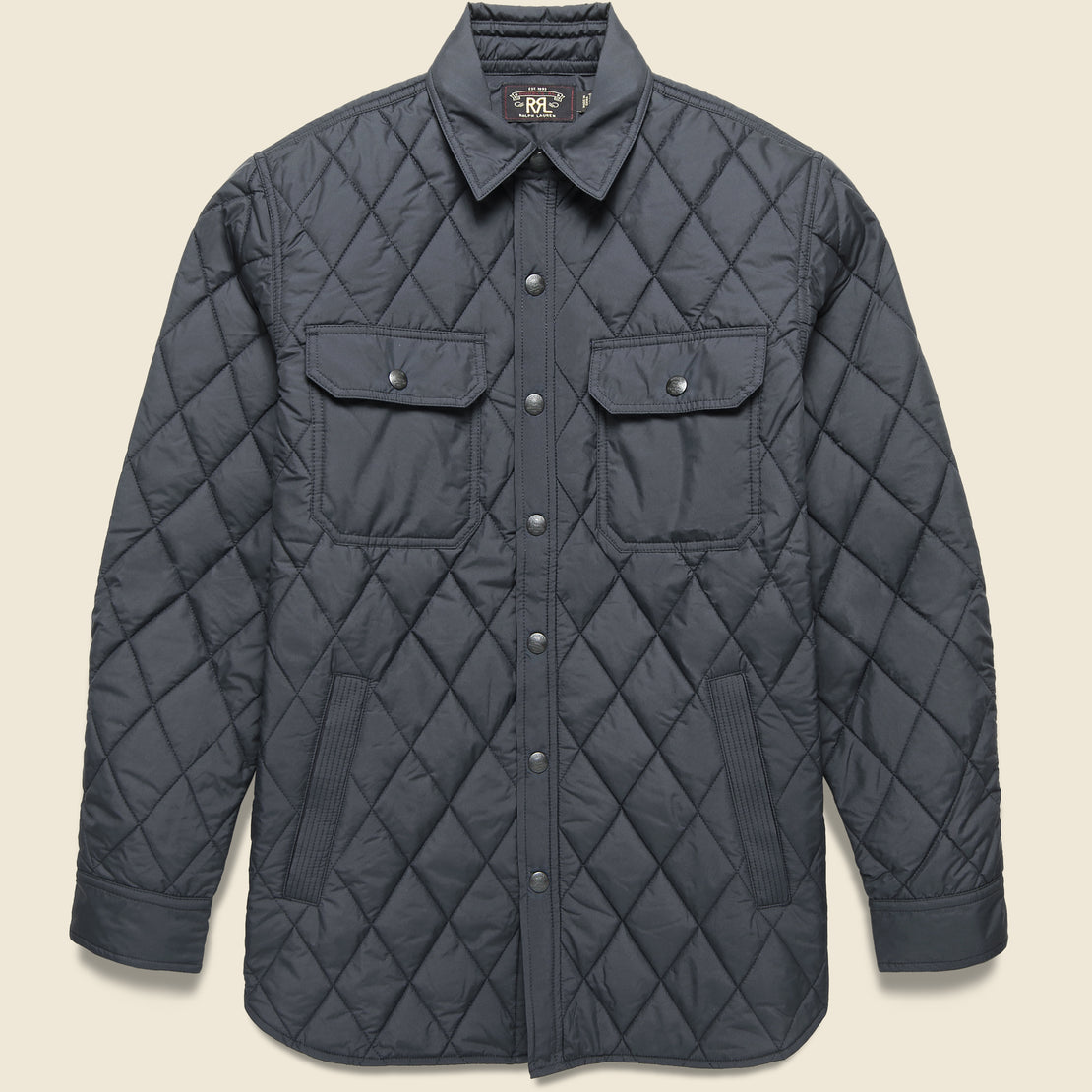 Knox Quilted CPO - Petrol Black