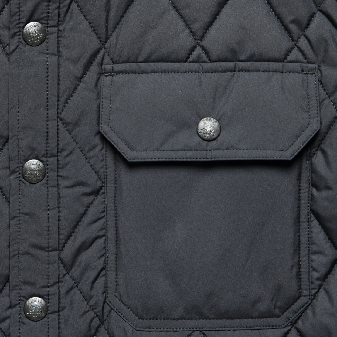 Knox Quilted CPO - Petrol Black