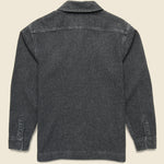 Jaspé Shawl Collar Shirt Jacket - Black - RRL - STAG Provisions - Tops - L/S Woven - Overshirt