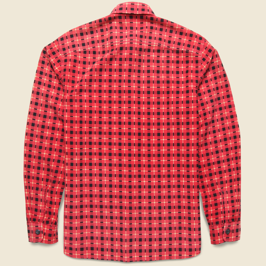 Chamois Farrell Workshirt - Red/Black/Yellow - RRL - STAG Provisions - Tops - L/S Woven - Plaid