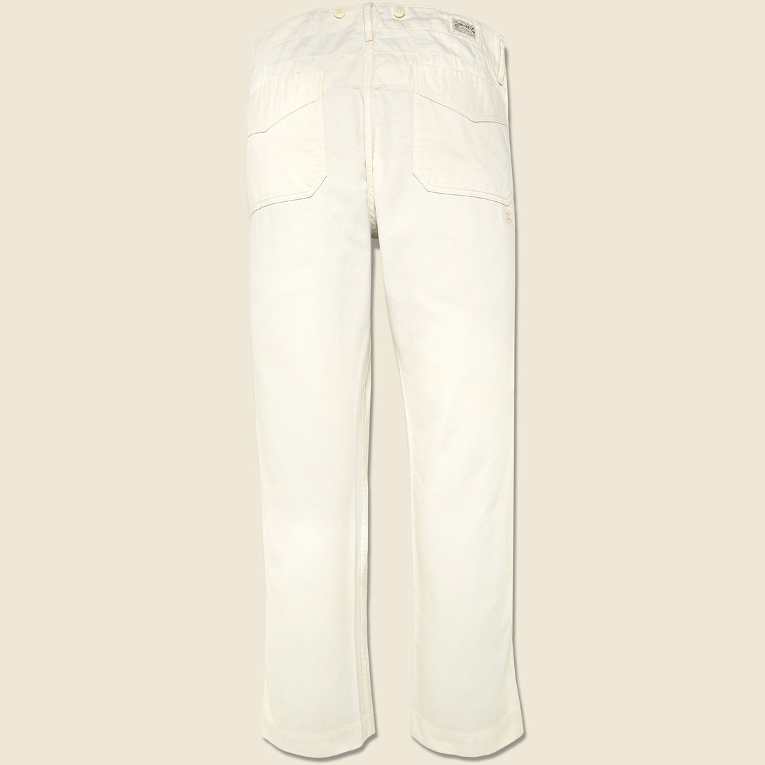 Mathieu Work Pant - Repaired Off White - RRL - STAG Provisions - Pants - Twill