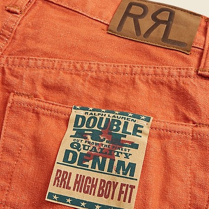 High Boy Fit Jean - Tangerine - RRL - STAG Provisions - W - Pants - Denim