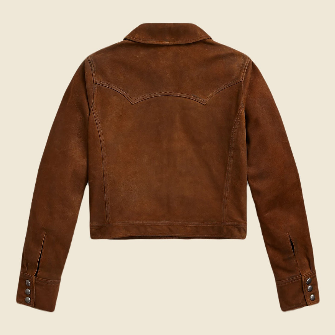 Stiles Western Jacket - Brown Suede - RRL - STAG Provisions - W - Outerwear - Coat/Jacket