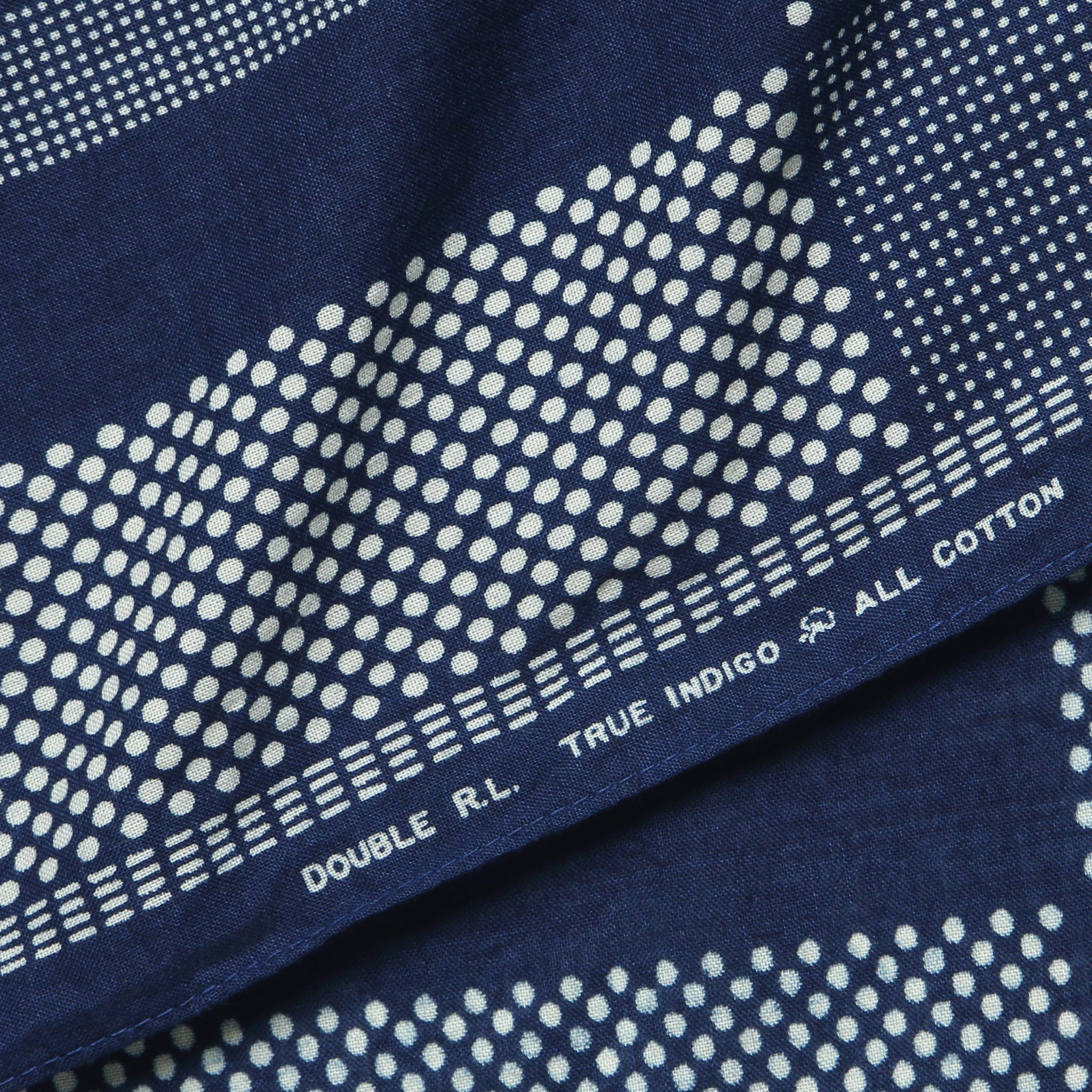 Norton Bandana - Indigo - RRL - STAG Provisions - Accessories - Bandanas