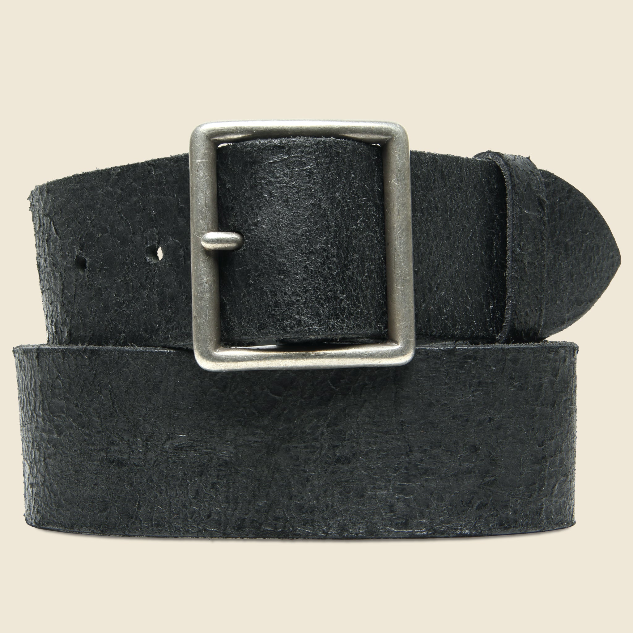 
                          Jones Belt - Black - RRL - STAG Provisions - Accessories - Belts
                        