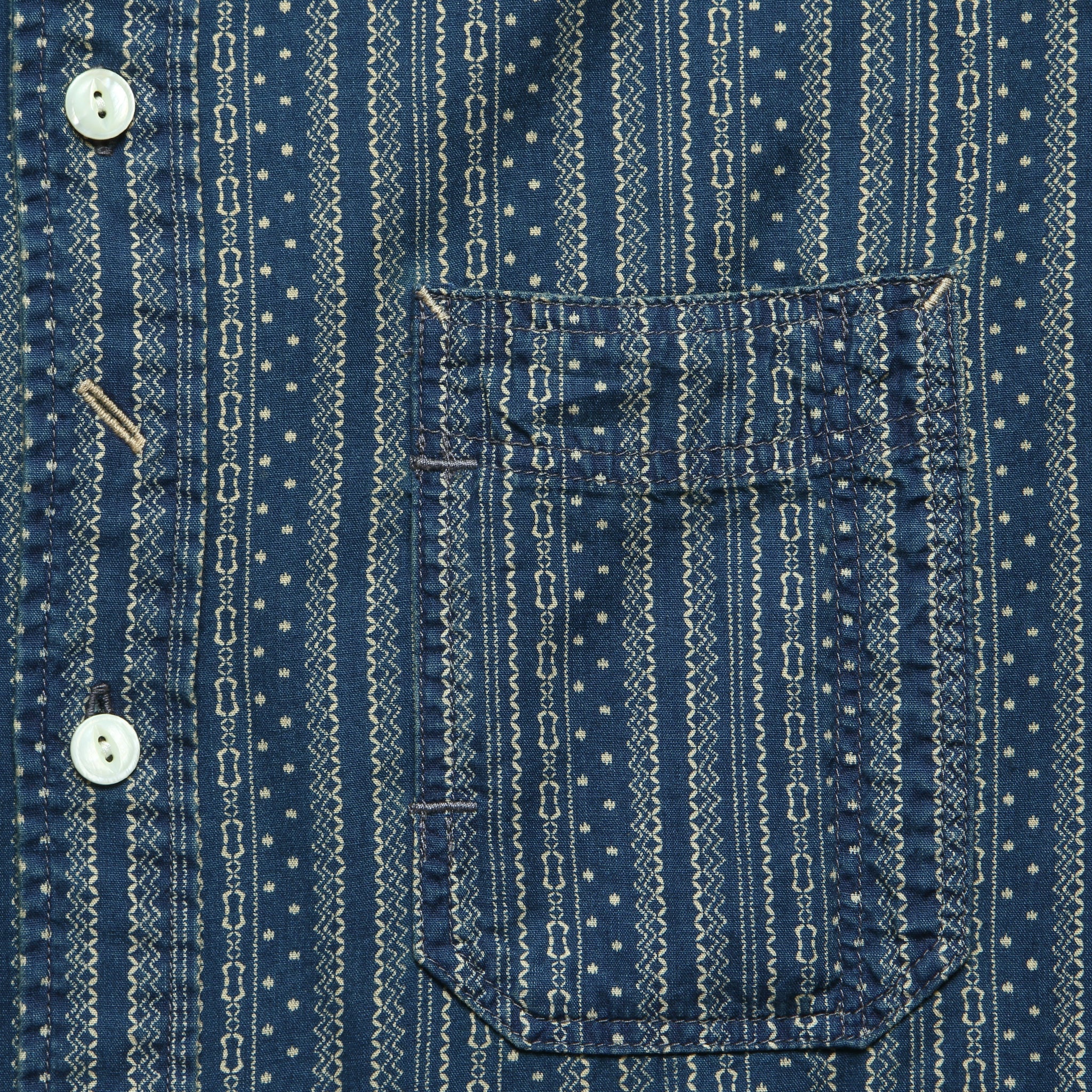 
                          Jack Rabbit Shirt - Indigo - RRL - STAG Provisions - Tops - L/S Woven - Other Pattern
                        