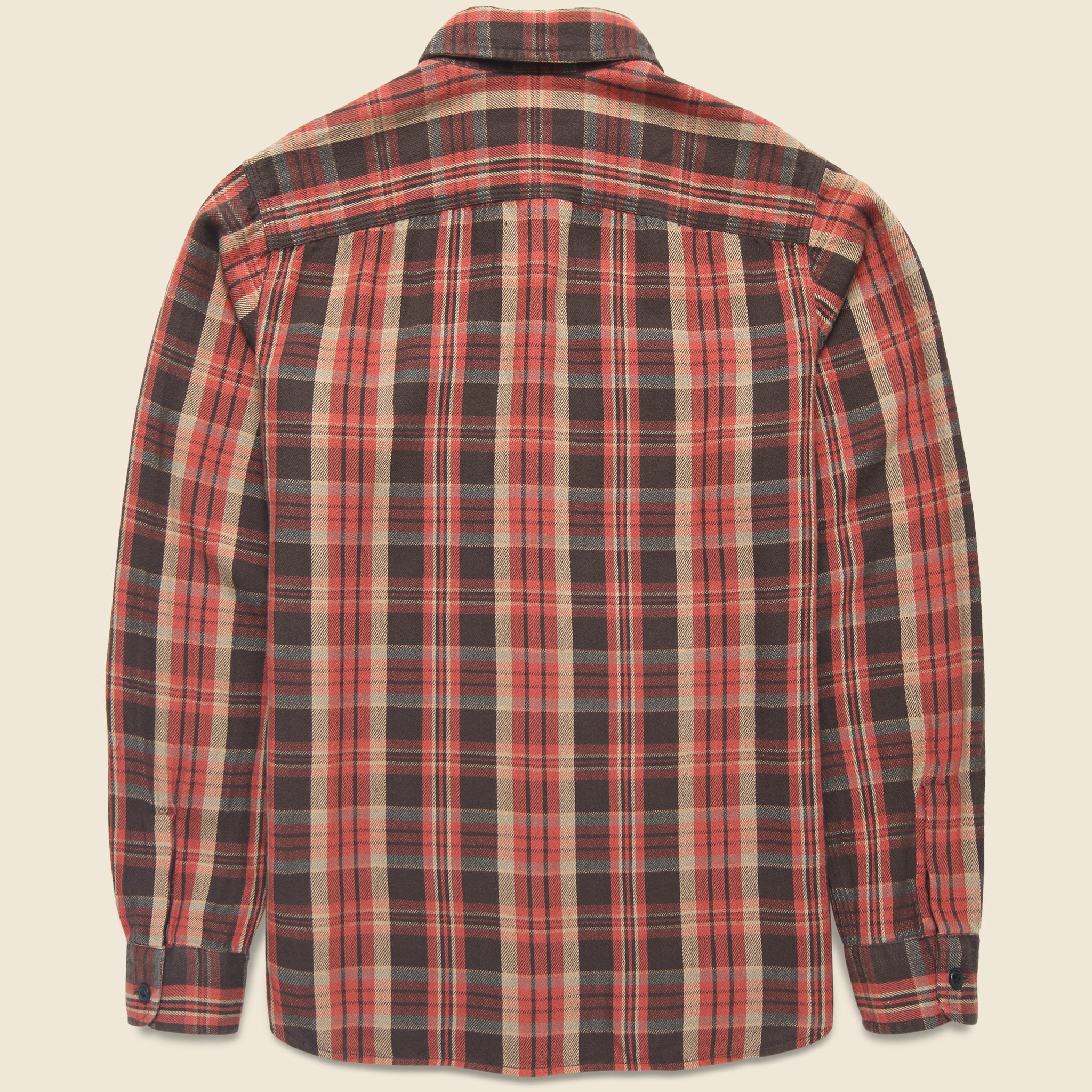 
                          Matlock Workshirt - Red - RRL - STAG Provisions - Tops - L/S Woven - Plaid
                        