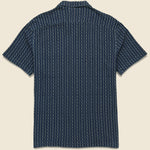 Jervis Camp Shirt - Indigo - RRL - STAG Provisions - Tops - S/S Woven - Other Pattern