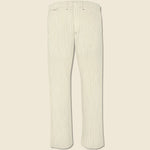Officer Chino - Cream Multi Stripe - RRL - STAG Provisions - Pants - Twill