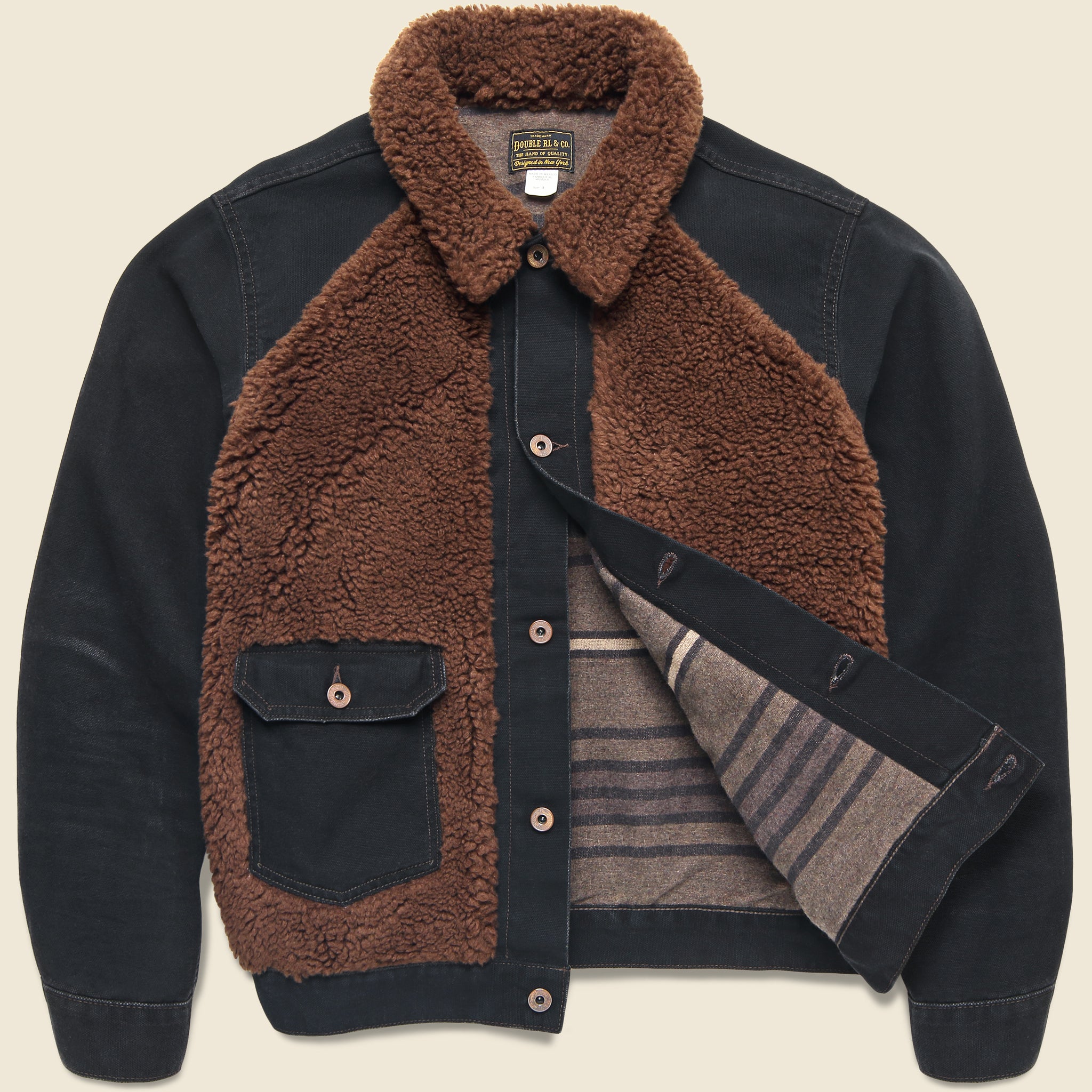 
                          Goodnight Grizzly Moto Jacket - Black
                        