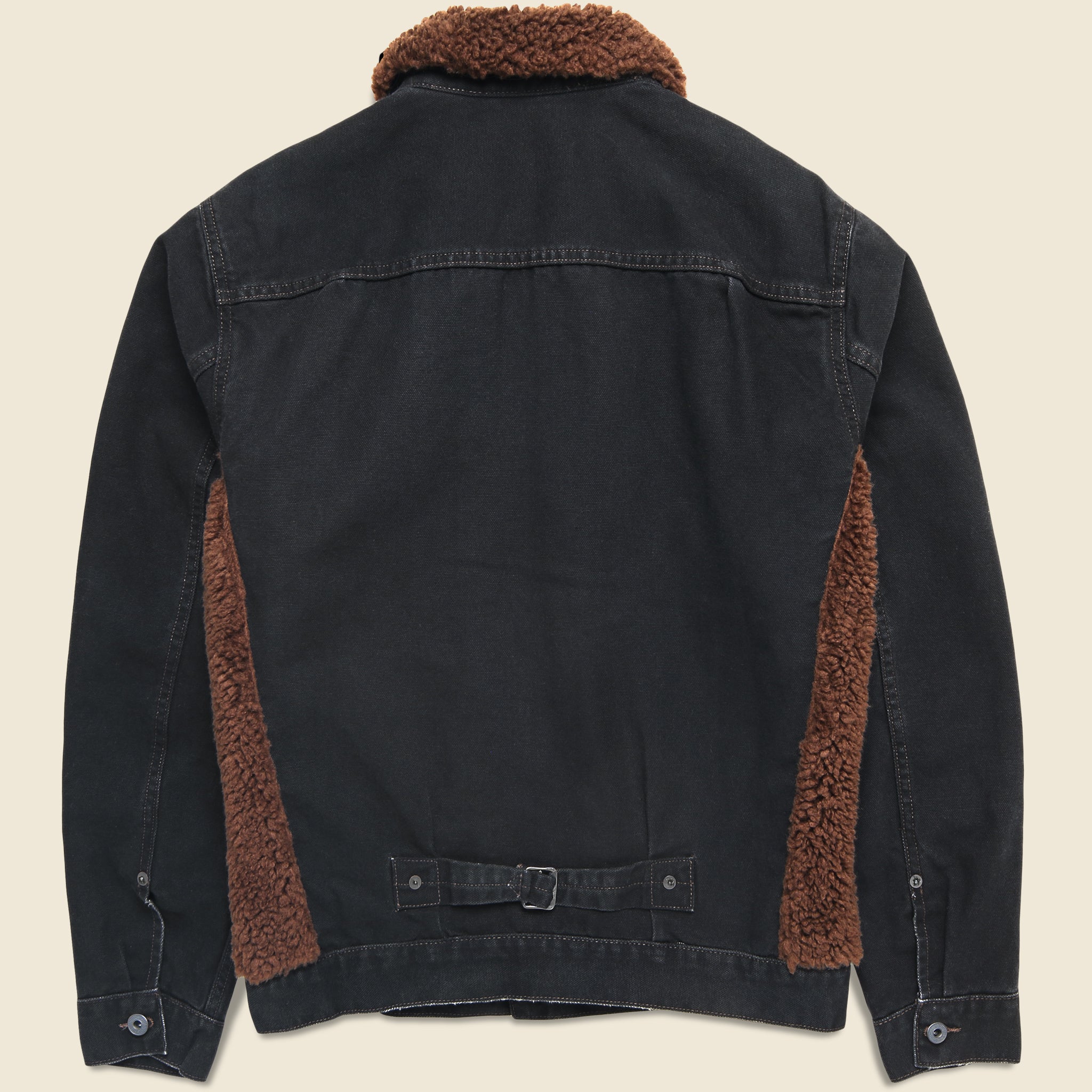 Goodnight Grizzly Moto Jacket - Black - RRL - STAG Provisions - Outerwear - Coat / Jacket