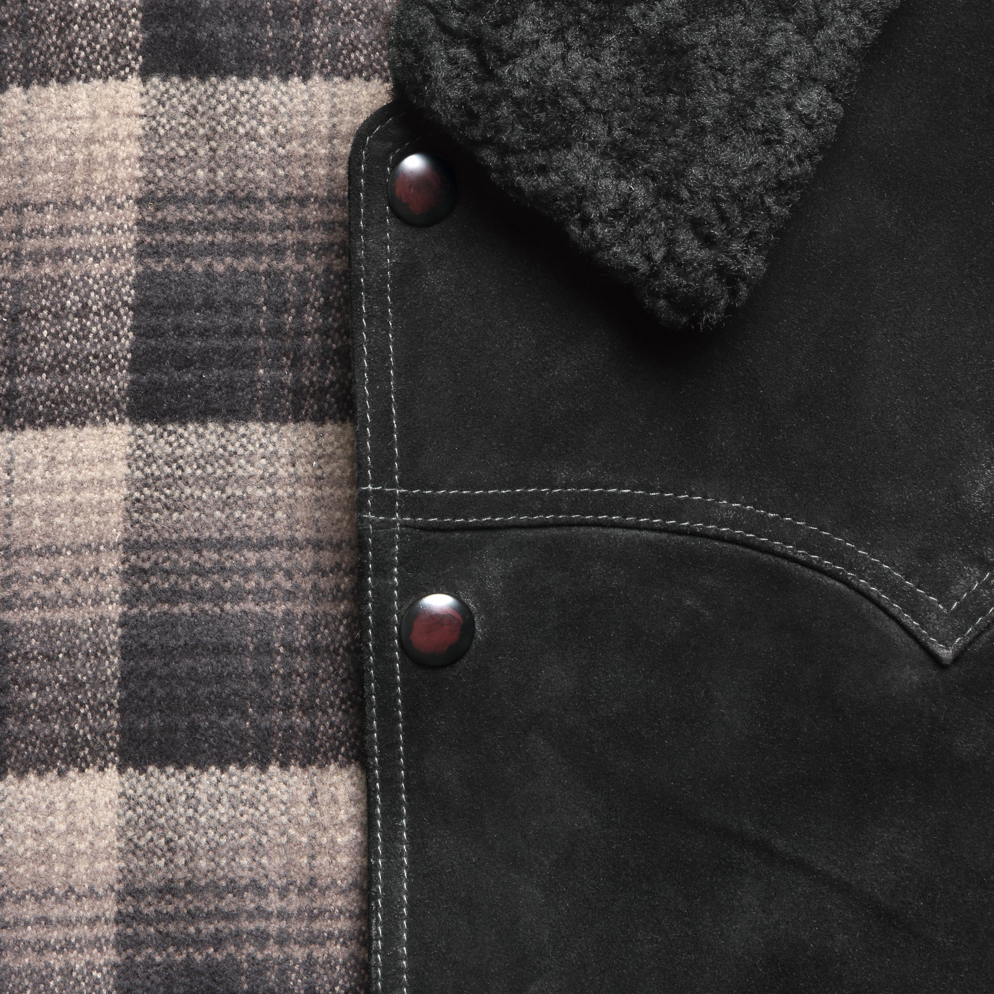 
                          Cody Roughout Suede Jacket - Black
                        