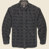 Elias Workshirt - Charcoal - RRL - STAG Provisions - Tops - L/S Woven - Other Pattern