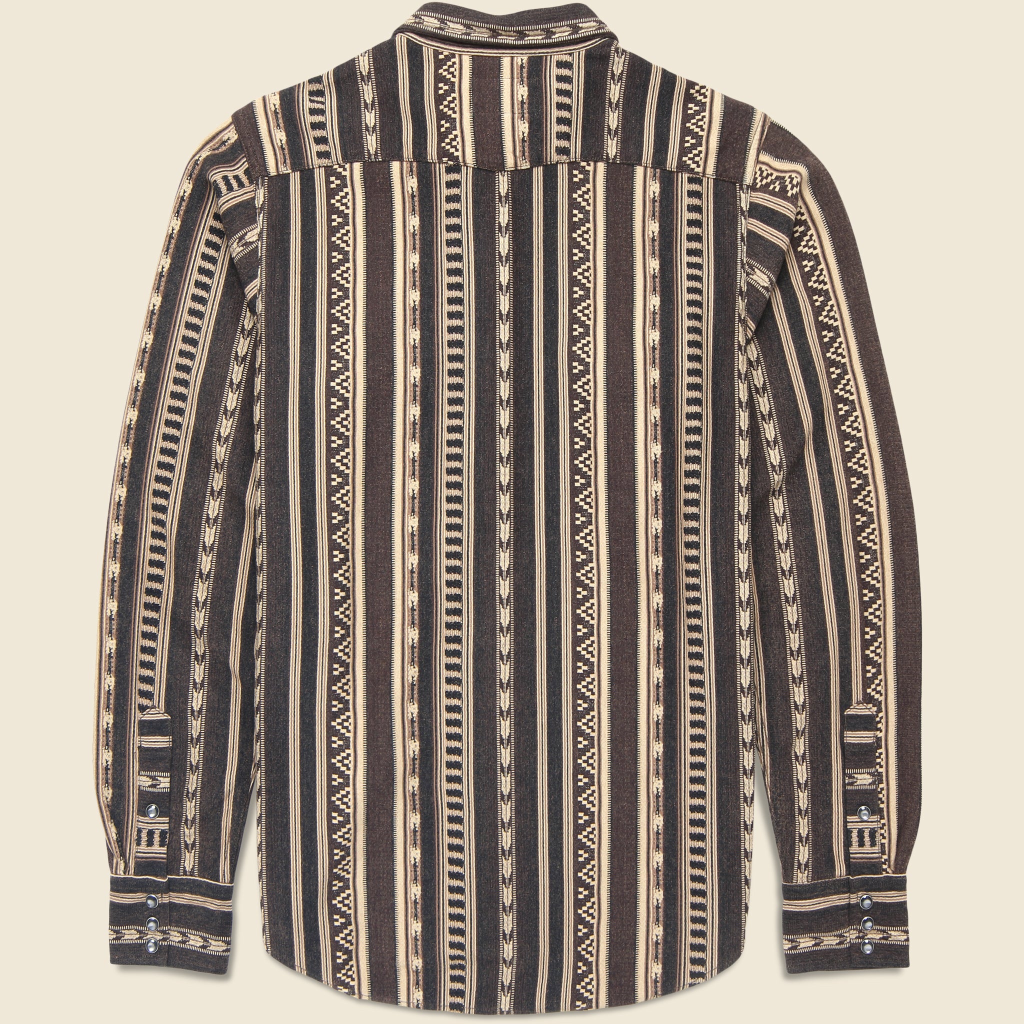 
                          Jacquard Gideon Shirt - Brown
                        