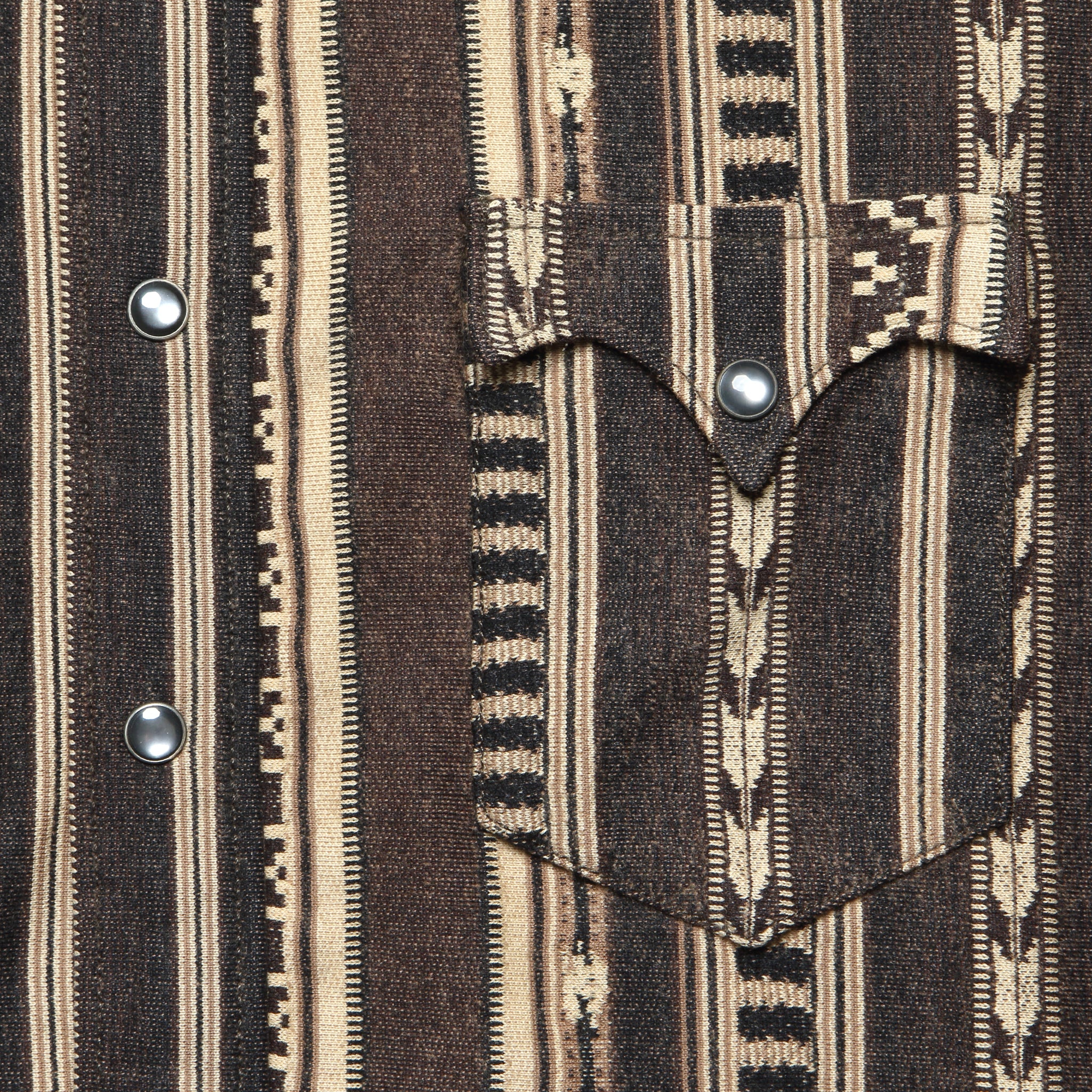
                          Jacquard Gideon Shirt - Brown
                        