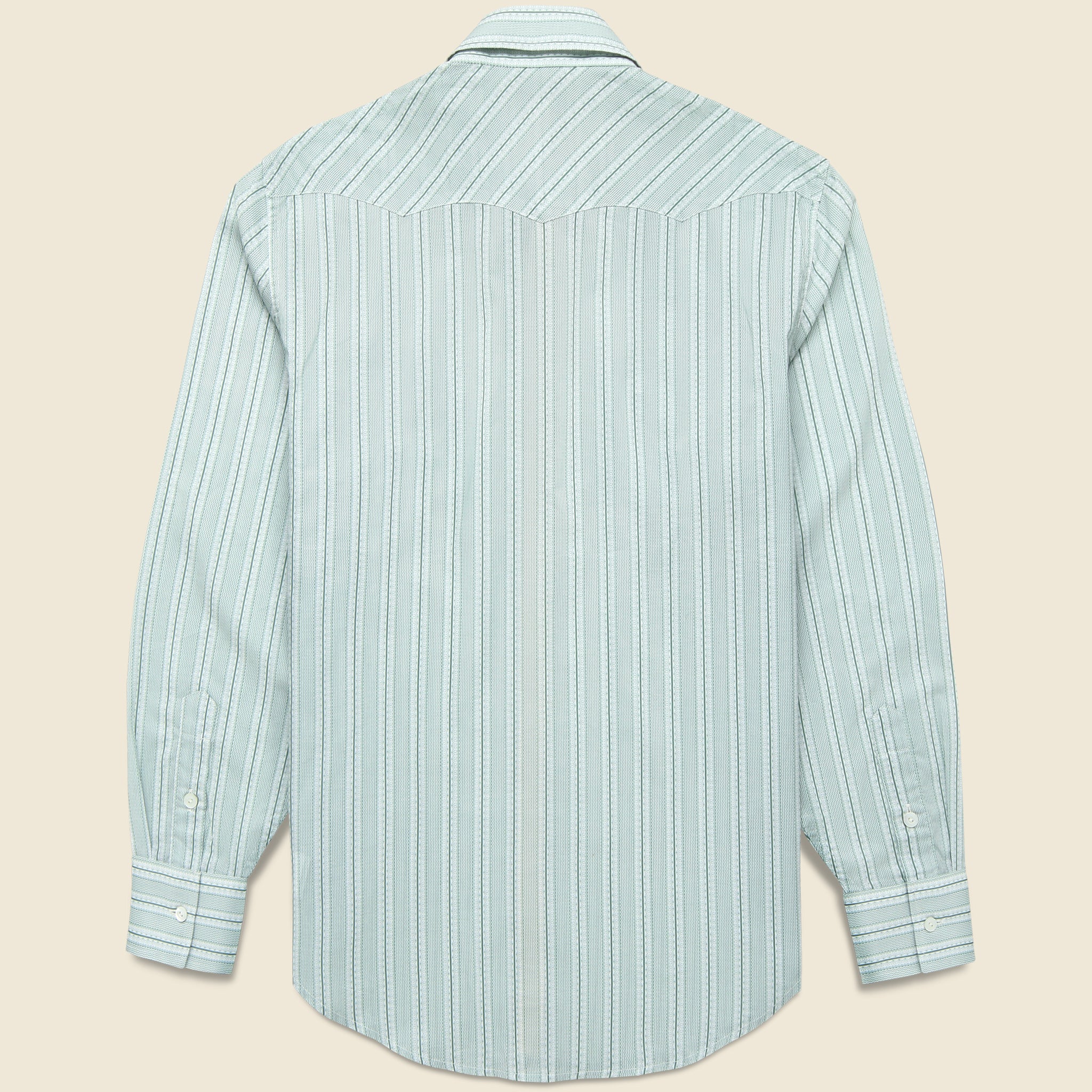 
                          Slim Fit Cowpoke Western Shirt - Blue
                        