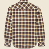 Buffalo Workshirt - Brown - RRL - STAG Provisions - Tops - L/S Woven - Plaid