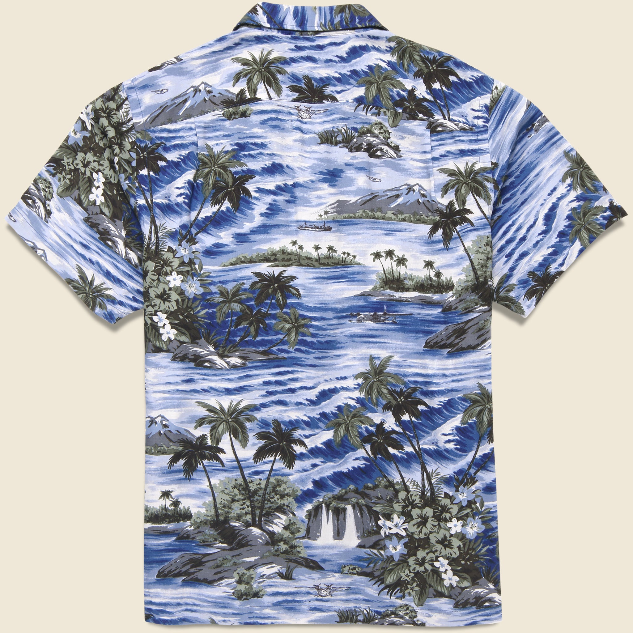 
                          Aloha Camp Shirt - Blue
                        