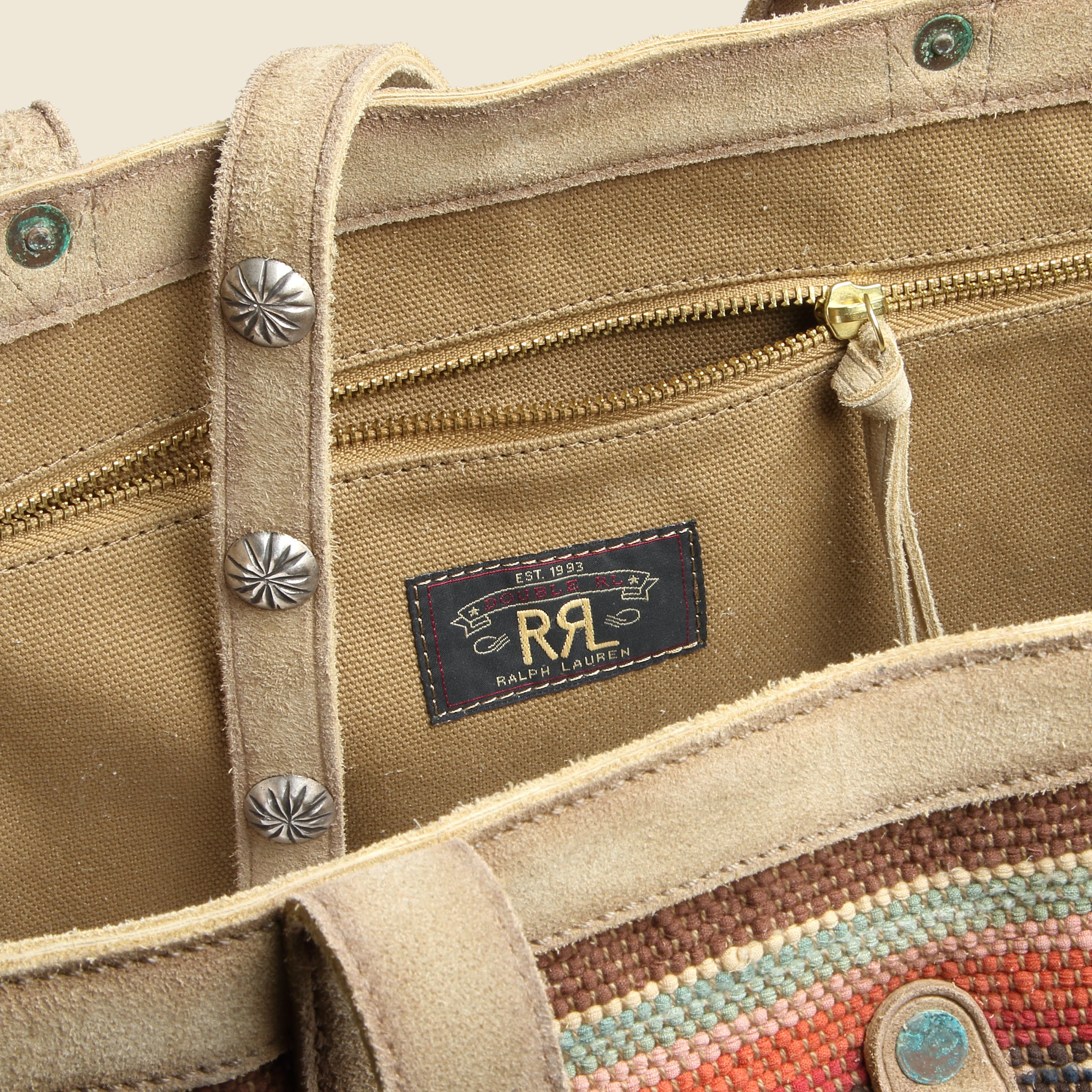 Murphy Tote - Stripe - RRL - STAG Provisions - Accessories - Bags / Luggage
