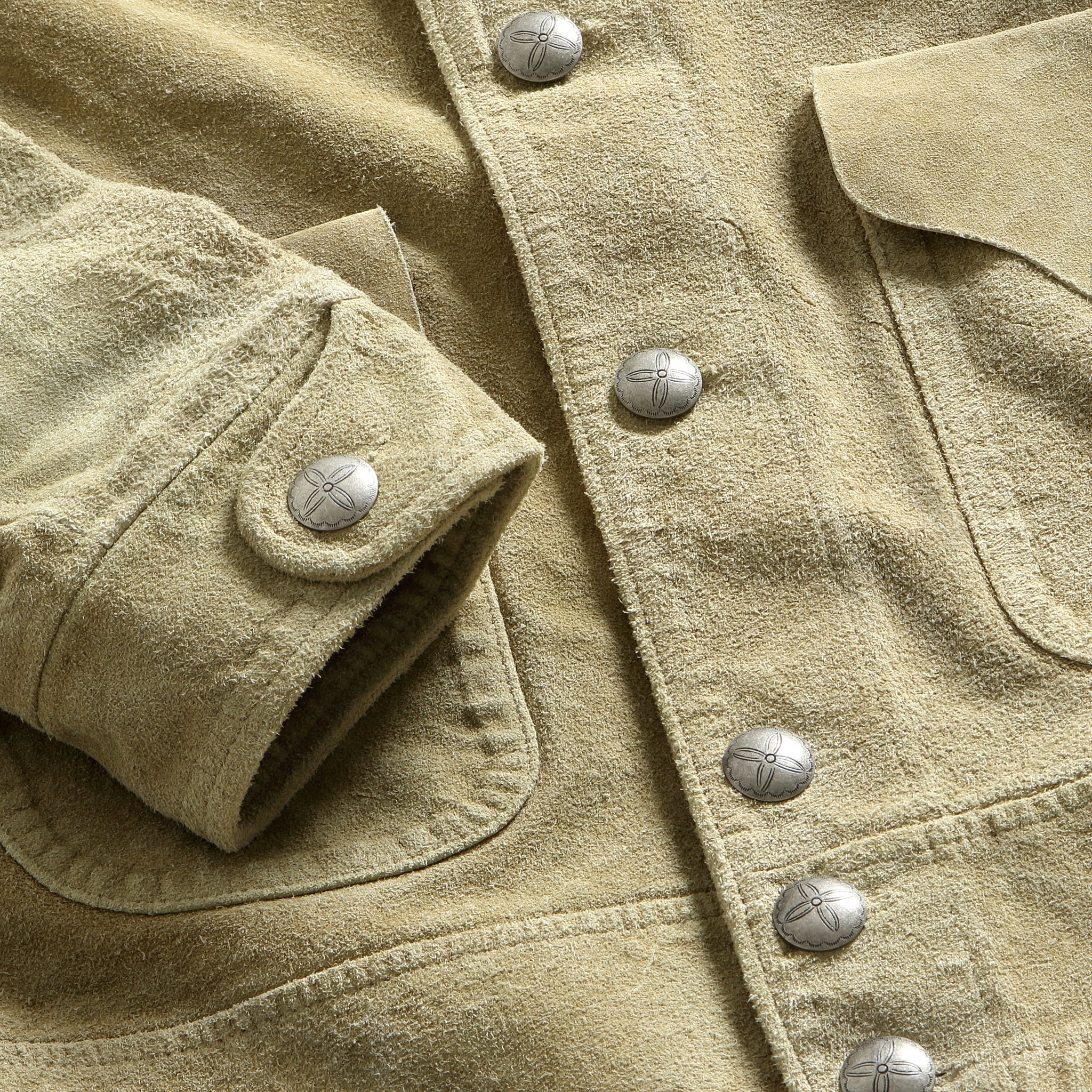 
                          Schwab Suede Jacket - Ivory
                        