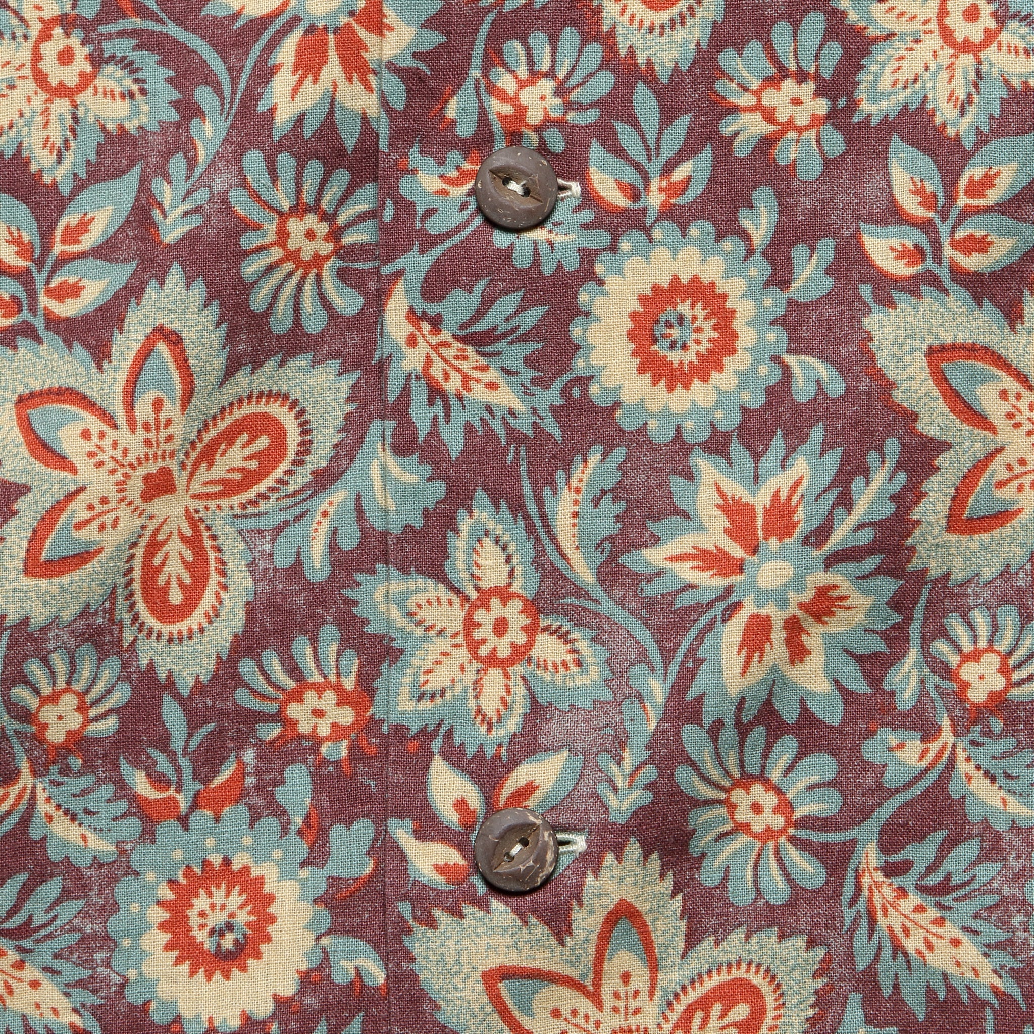 Paisley Camp Shirt - Blue - RRL - STAG Provisions - Tops - S/S Woven - Floral