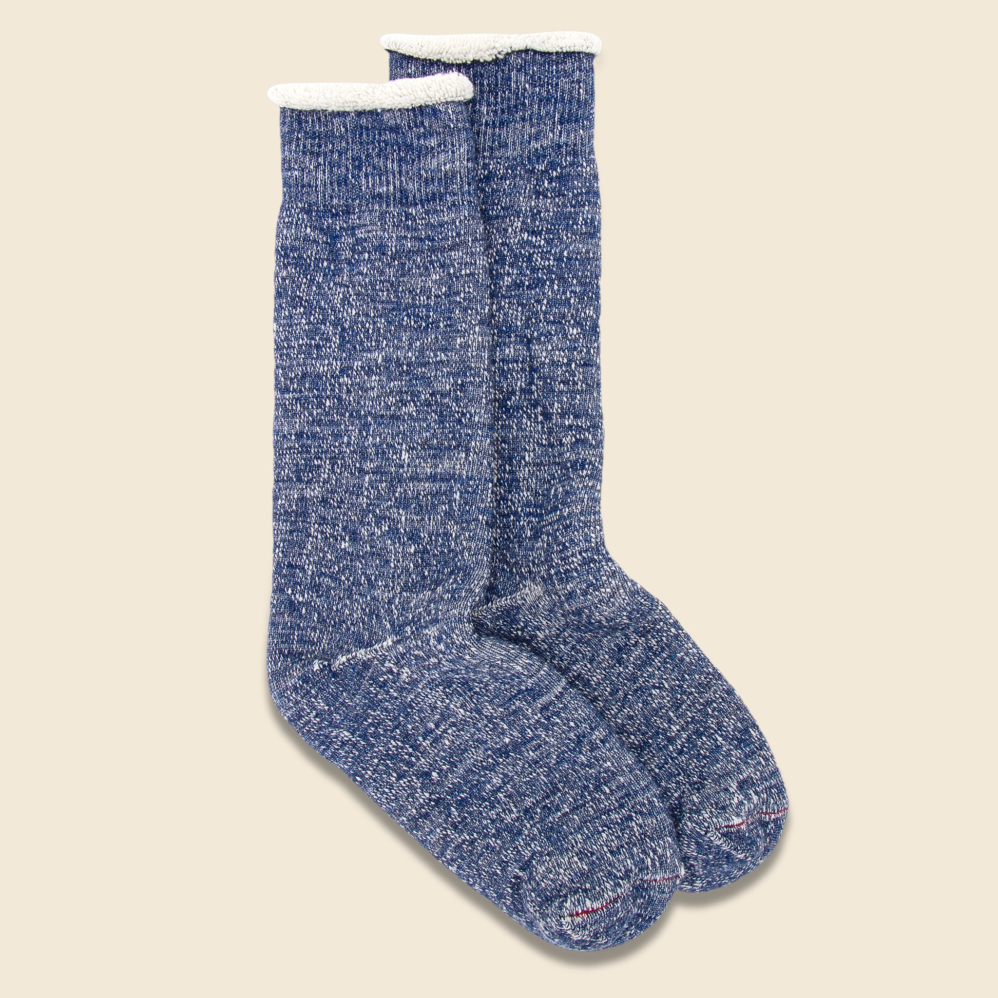 Merino Wool Double Face Crew Sock - Deep Ocean - RoToTo - STAG Provisions - Accessories - Socks