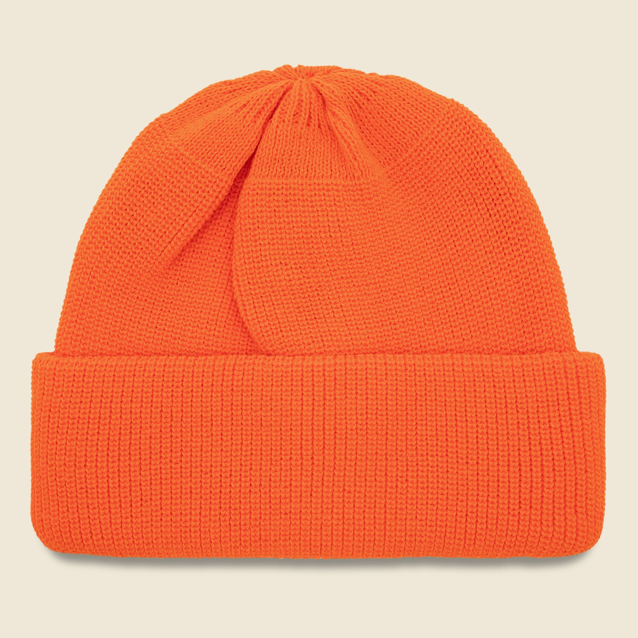 Bulky Watch Cap - Bright Orange