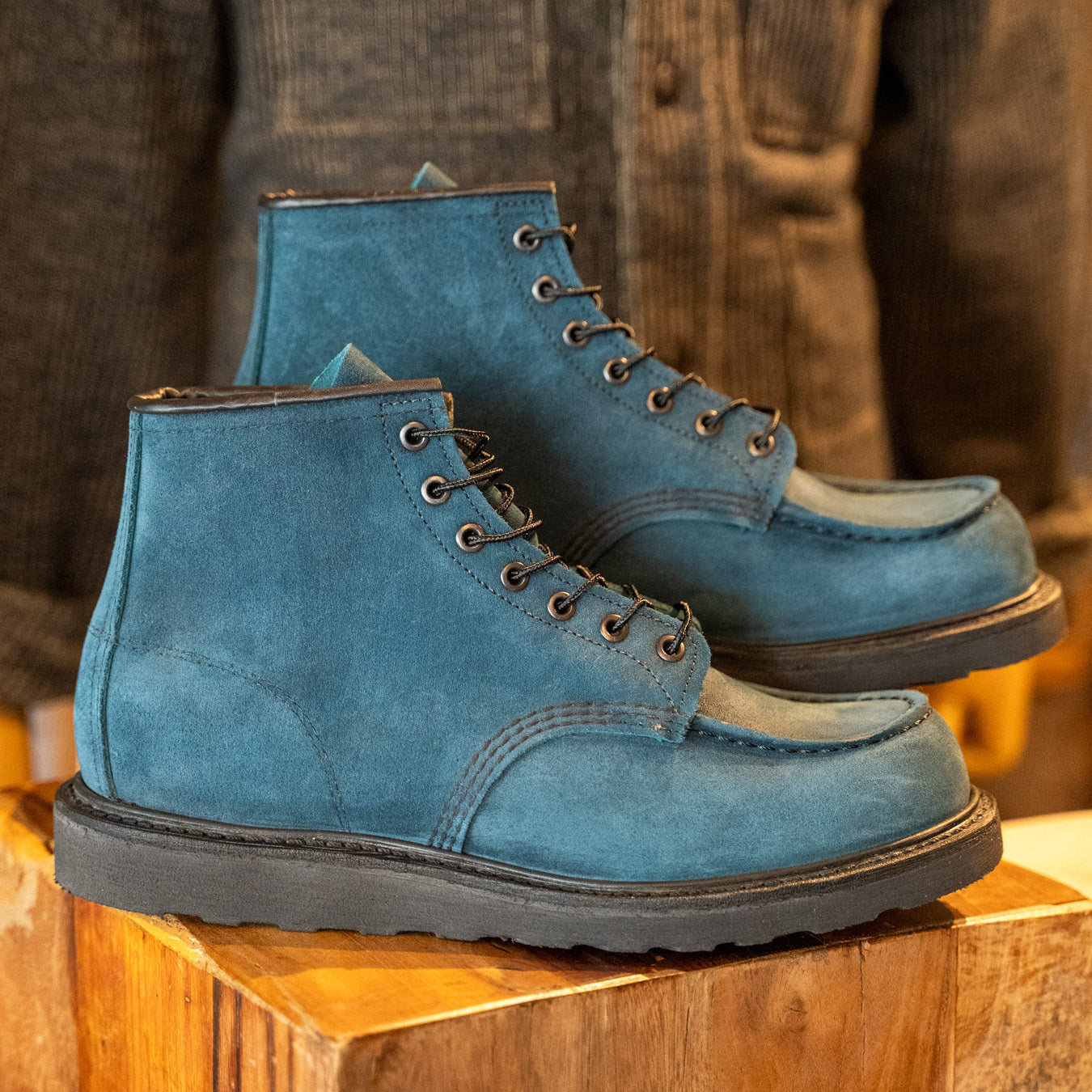
                          6" Moc Toe No. 8809 - Tidal Muleskinner - Red Wing - STAG Provisions - Shoes - Boots / Chukkas
                        