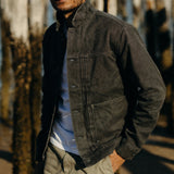 Ryder Jacket - Coal Chipped Canvas - Taylor Stitch - STAG Provisions - Outerwear - Coat / Jacket