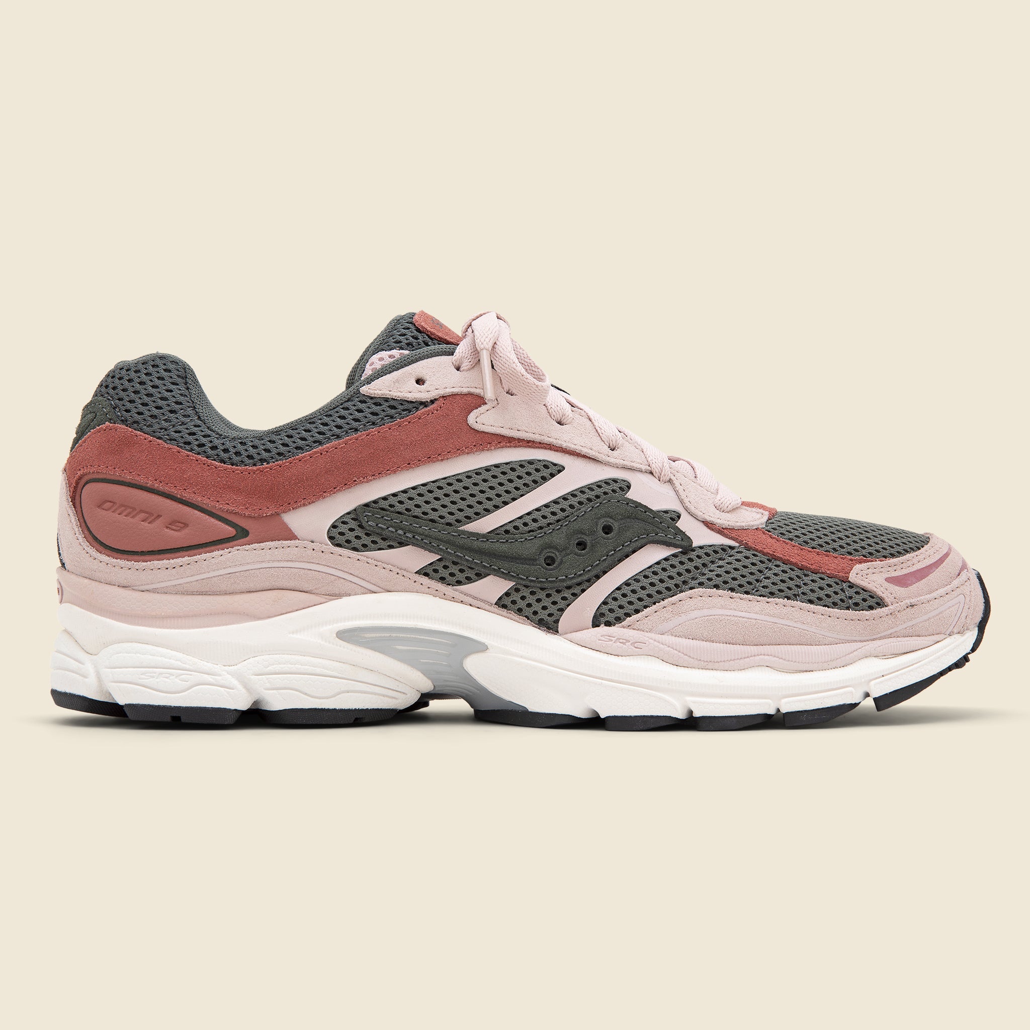 Progrid Omni 9 Sneaker - Pink/Charcoal - Saucony - STAG Provisions - Shoes - Athletic