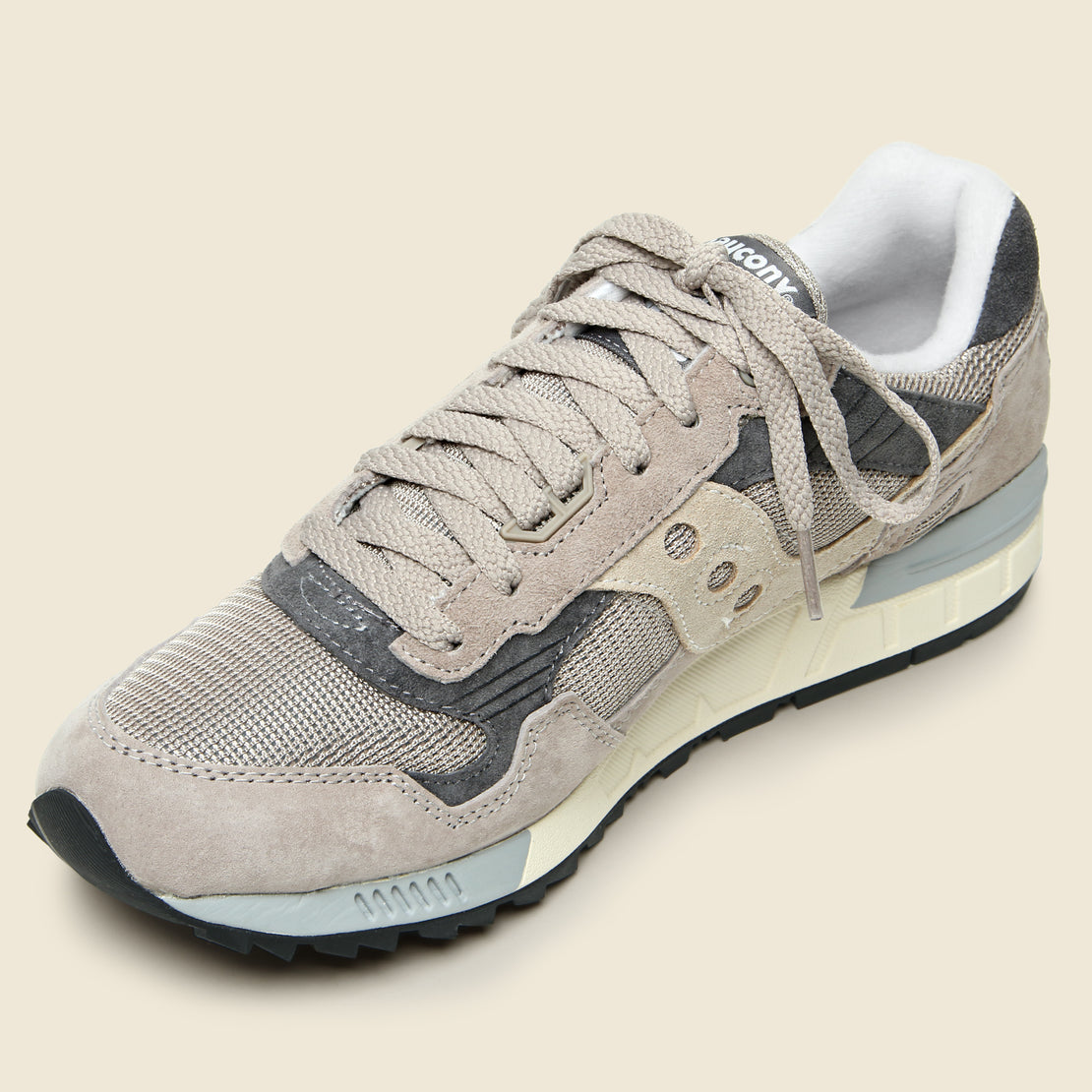 Shadow 5000 Essential Sneaker - Grey/Cream - Saucony - STAG Provisions - Shoes - Athletic
