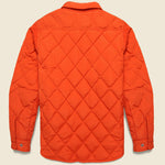 Down-Filled Quilted Shirt Jacket - Orange - Schott - STAG Provisions - Outerwear - Shirt Jacket