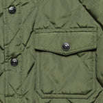 Down-Filled Quilted Shirt Jacket - Olive - Schott - STAG Provisions - Outerwear - Shirt Jacket