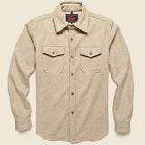 CPO Wool Shirt - Taupe - Schott - STAG Provisions - Tops - L/S Woven - Overshirt